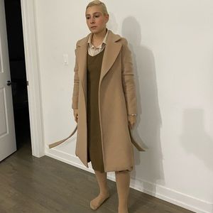 H&M camel trench coat
